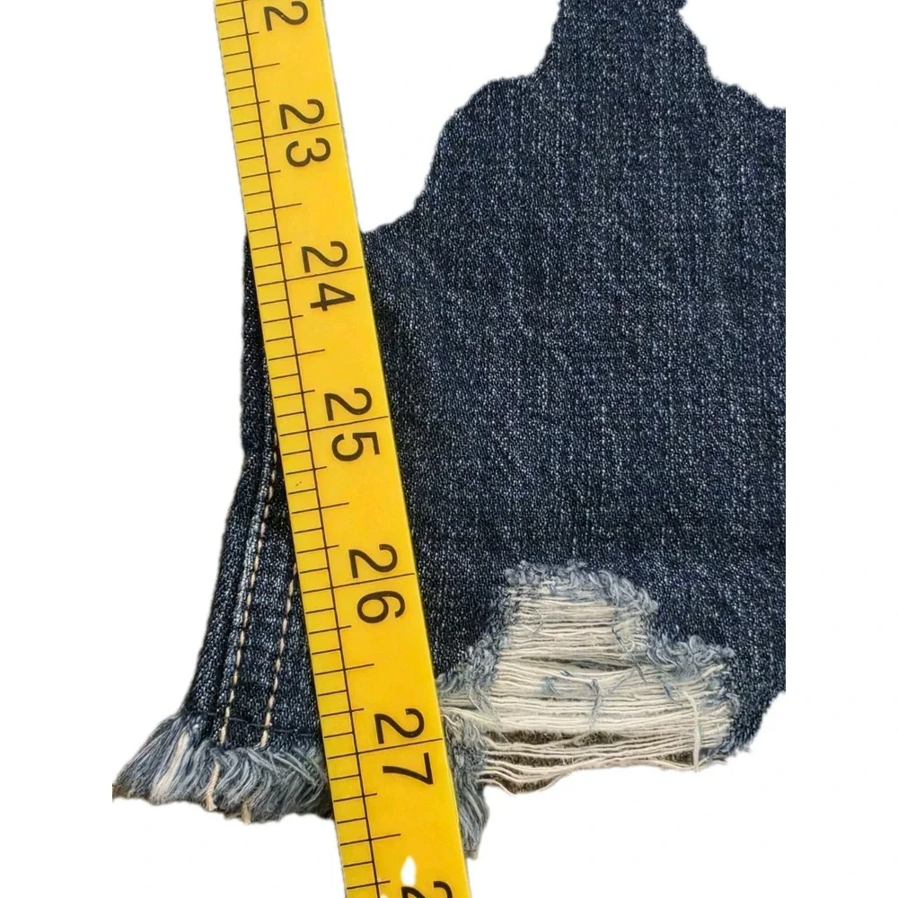 Kancan‎ Dark Wash Jeans Hi Distressing Size 13 / 30  Thrashed